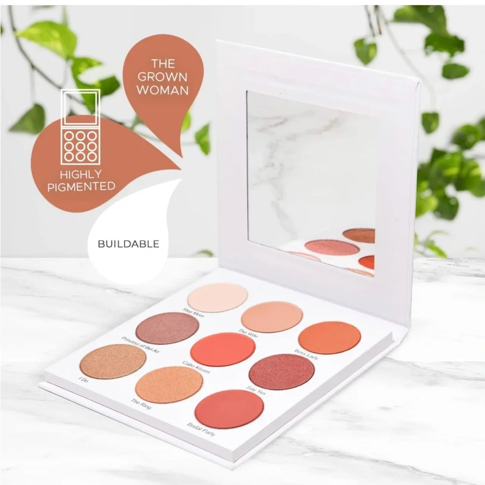 #GiveThemLala The Grown Woman Eyeshadow Palette - Warm Neutrals & Coral